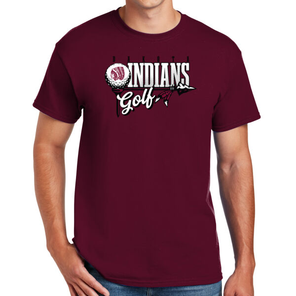 Dakota Golf 2026 Logo 1 - DryBlend ® 50 Cotton/50 Poly T Shirt Thumbnail