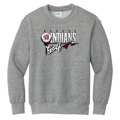 Dakota Golf 2026 Logo 1 - Youth Core Fleece Crewneck Sweatshirt Thumbnail