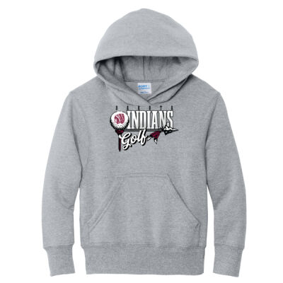 Dakota Golf 2026 Logo 1 - Youth Core Fleece Pullover Hooded Sweatshirt Thumbnail