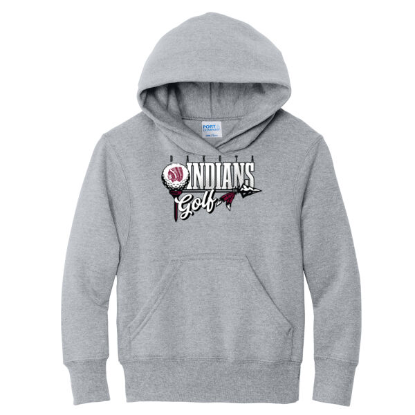Dakota Golf 2026 Logo 1 - Youth Core Fleece Pullover Hooded Sweatshirt Thumbnail