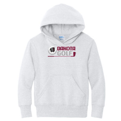 Dakota Golf 2026 Logo 2 - Youth Core Fleece Pullover Hooded Sweatshirt Thumbnail