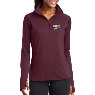 Dakota Golf 2026 Logo 1 - Women's Sport Wick ® Stretch 1/4 Zip Pullover Thumbnail